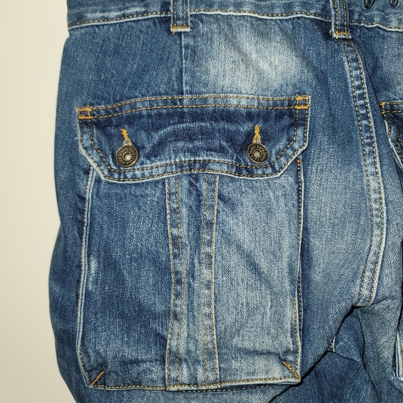 Zara Jeans - 9 Pocket Skinny Cargo Jeans - Picture 9 of 10